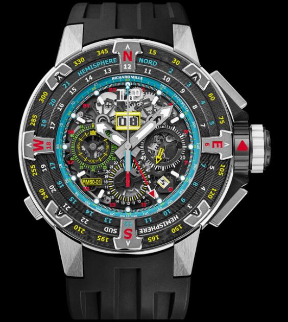 Replica Richard Mille RM 60-01 Automatic Flyback Chronograph Les Voiles de St Barth Watch